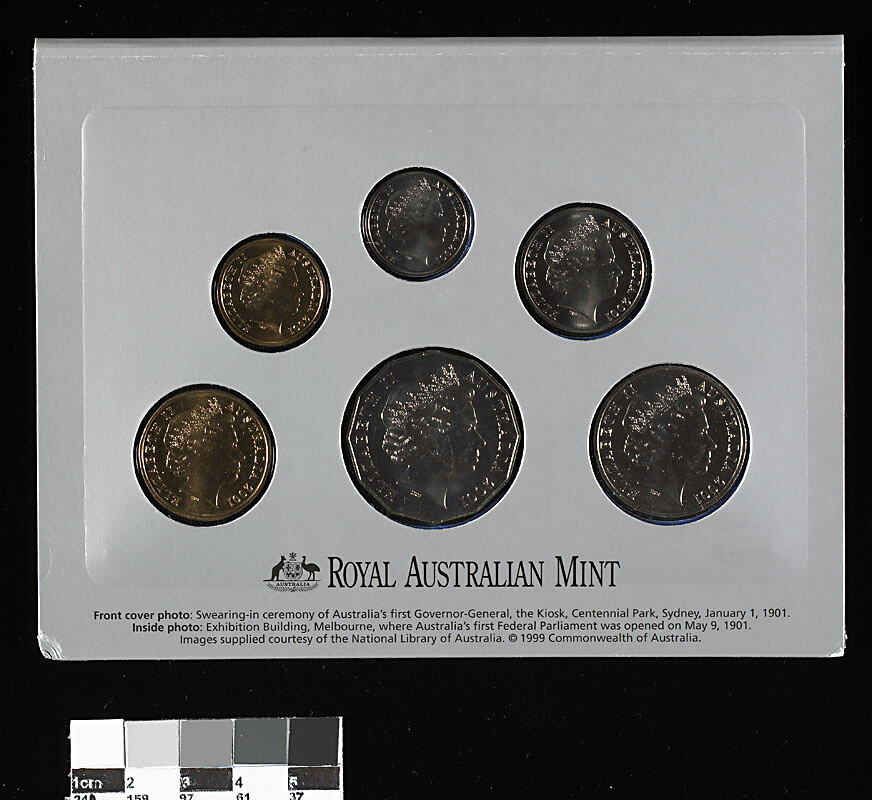 Coin Set Centenary of Federation 2001, Uncirculated, Australia, 2001 Coin Set Centenary of Federation 2001, Uncirculated, Australia, 2001