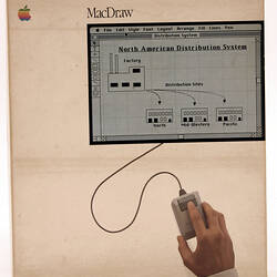 Apple Macintosh Software - MacDraw, 3½" Floppy Disk, 1984
