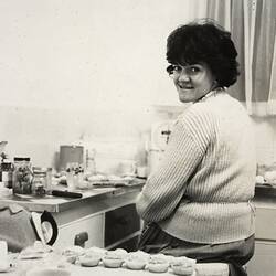 Woman Making Mince Pies, Highett, 1962