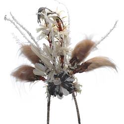 Bird of Paradise Headdress, back view