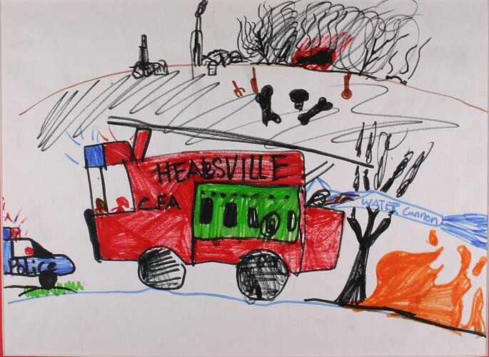 Artwork - 'Marysville', Healesville Primary School, 2009