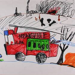 Artwork - 'Marysville', Healesville Primary School, 2009