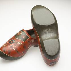 Clogs - Yoka Van Den Brink, Hindeloopen, Wooden, 1994