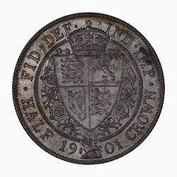 Coin - Halfcrown, Queen Victoria, Great Britain, 1901