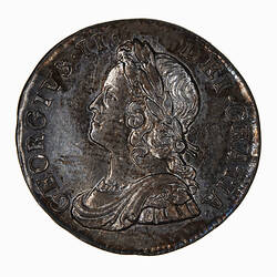 Coin - Threepence, George II, England, Great Britain, 1746 (Obverse)