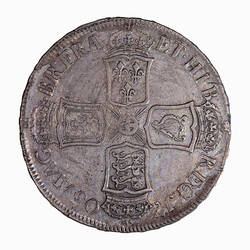 Coin - Halfcrown, Queen Anne, Great Britain, 1703 Vigo (Reverse)