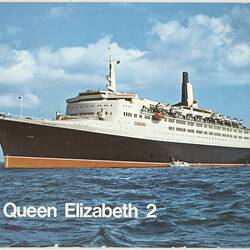 Brochure - Queen Elizabeth 2, Cunard Line