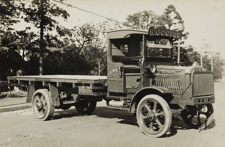 Photograph - Brockway Motors Ltd, Five Ton Truck, Sydney, New South Wales, circa 1920