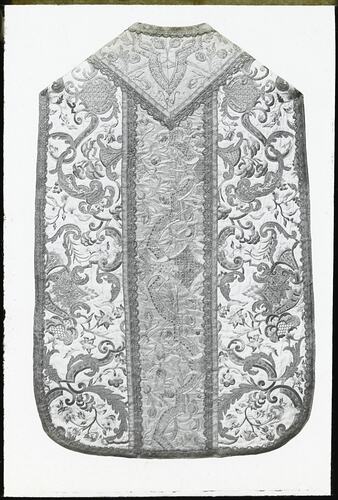 Lantern Slide - Italian Chasuble, 1909-1930