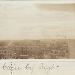 Photograph - 'Cairo by Night', Egypt, Private John Lord, World War I, 1915