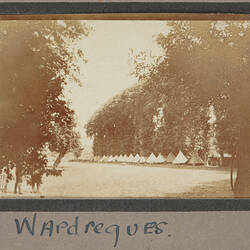 Photograph - 'Wardrecques', France, Sergeant John Lord, World War I, 1916-1917