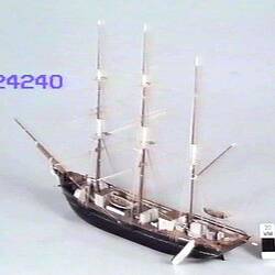 Ship Model - Barque, Harmony