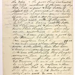 Letter - Johnson to Telford, Phar Lap's Death, 12 Apr 1932