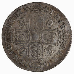 Coin - Halfcrown, Charles II, Great Britain, 1673 (Reverse)