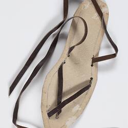 Sandal Sample - Miniature, 1930s-1970s