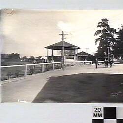 Photograph - View of Band Stand & Garrison Institute, Caulfield Military Hospital, World War I, 1916 or later