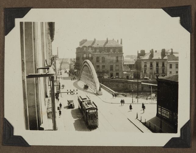 Cityscape, Nantes, France, circa 1927