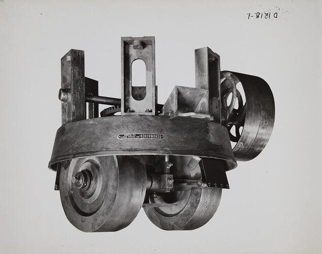 Photograph - Schumacher Mill Furnishing Works, Machine, Port Melbourne, Victoria, circa 1940s