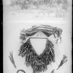Glass plate. Arrernte. Alice Springs, Central Australia, Northern Territory, Australia