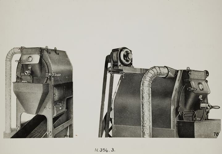 Photograph - Schumacher Mill Furnishing Works, Coffee Roasters, Port Melbourne, Victoria, 1935