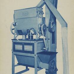Photograph - Schumacher Mill Furnishing Works, Mixing & Sifting Machine, Port Melbourne, Victoria, 1931