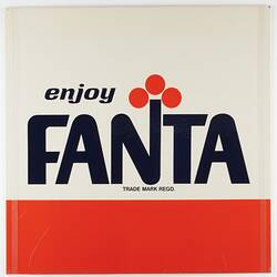 Sign - Fanta, circa 1970