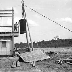 Negative - State Electricity Commission, Yallourn Temporary Power Plant, Victoria, 1920