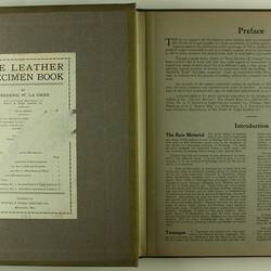 Leather Specimen Book - Pfister & Vogel, Milwaukee, Wisconsin, 1917