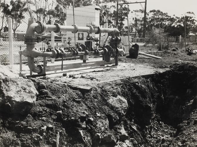 Photograph - Massey Ferguson, Construction Site, Melbourne, 1977