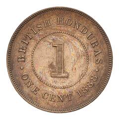 Coin - 1 Cent, British Honduras (Belize), 1888