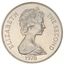 Coin - Crown, Ascension Island, St Helena, 1978