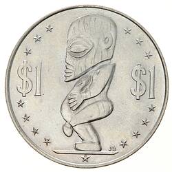 Coin - 1 Dollar, Cook Islands, 1983