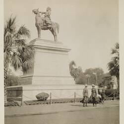 Photograph - Statue of Viceroy Pasha, Egypt, Captain Edward Albert McKenna, World War I, 1914-1915