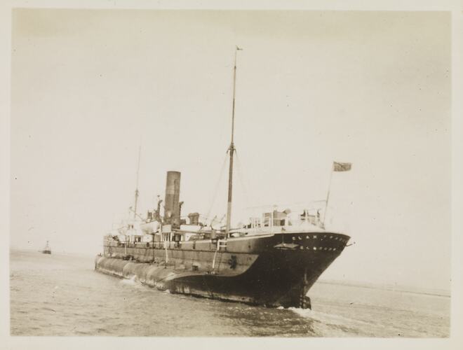 Going Through the Canal', Egypt, Captain Edward Albert McKenna, World War I, 1914-1915