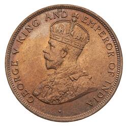Coin - 1 Cent, British Honduras (Belize), 1913