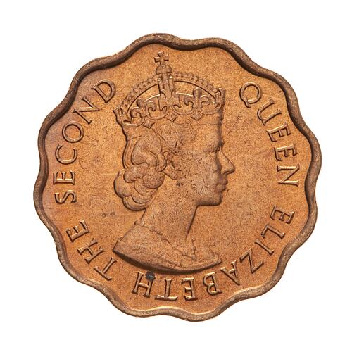 Coin - 1 Cent, British Honduras (Belize), 1973