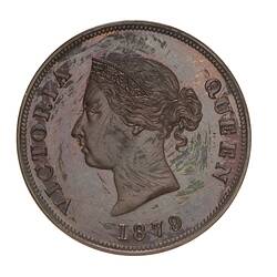 Proof Coin - 1/2 Piastre, Cyprus, 1879