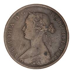 Coin - 1 Cent, Nova Scotia, Canada, 1861