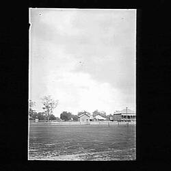 Glass Negative - Observing Site, Solar Eclipse Expedition, Goondiwindi, Queensland, Sep 1922