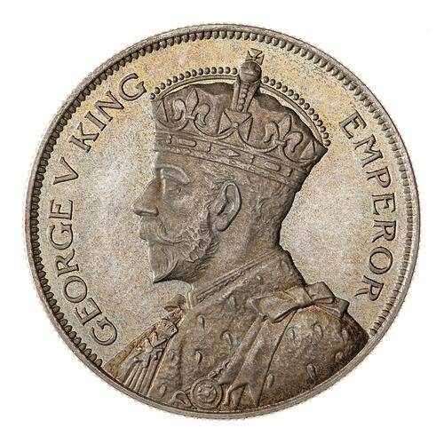 Proof Coin - 1/2 Crown, New Zealand, 1933
