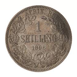 Coin - 1 Shilling, South Africa, 1896