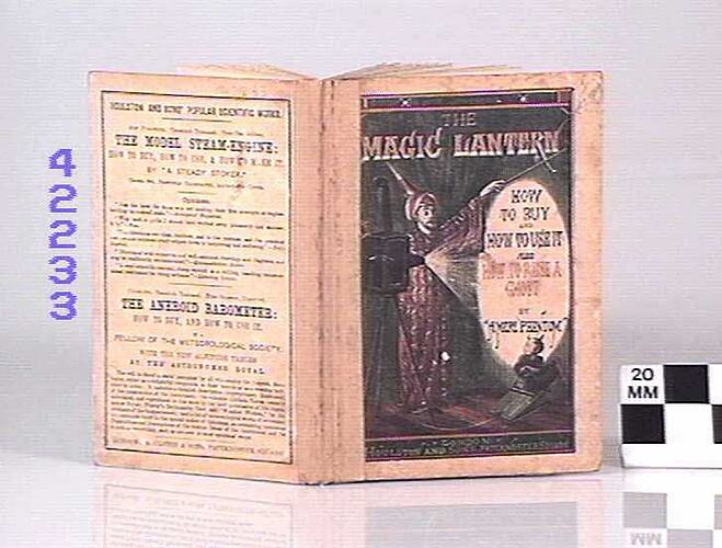 Book - 'The Magic Lantern', 1880