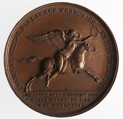 Medal - Occupation of Hanover, Napoleon Bonaparte (Emperor Napoleon I), France, 1803