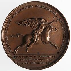 Medal - Occupation of Hanover, Napoleon Bonaparte (Emperor Napoleon I), France, 1803