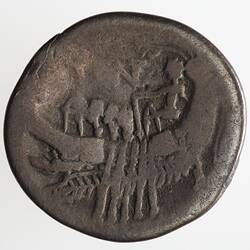 Coin - Denarius, C. FONT., Ancient Roman Republic, 114-113 BC