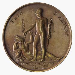 Medal - Peace of Amiens, Napoleon Bonaparte (Emperor Napoleon I), France, 1802