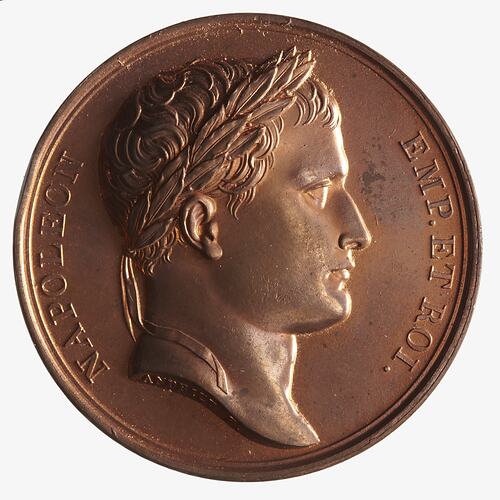 Medal - Napoleon Enters Berlin, Napoleon Bonaparte (Emperor Napoleon I), France, 1806