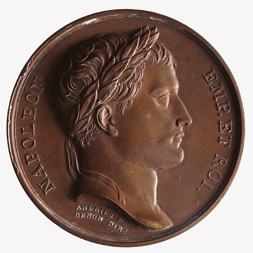 Medal - Confederation of the Rhine, Napoleon Bonaparte (Emperor Napoleon I), France, 1806