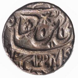 Coin - 1 Rupee, Awadh, India, 1809-1810
