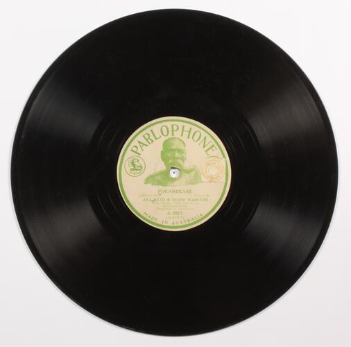 Disc Recording - Parlophone, "E PARI-RA" and "POLKAREKARE", Ana Hato & Deane Waretini. Circa 1927